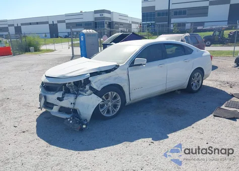 2014 Chevrolet Impala 2Lt из США, поврежденный, VIN 2G1125S30E9161473